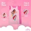 imageDisney Girls Dress Nightgown ShortSleeve Fantasy Gown Soft amp Cute Pajamas for KidsPrincess Party