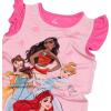 imageDisney Girls Dress Nightgown ShortSleeve Fantasy Gown Soft amp Cute Pajamas for KidsPrincess Party