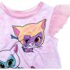 imageDisney Girls Dress Nightgown ShortSleeve Fantasy Gown Soft amp Cute Pajamas for KidsSuper Kitties Fun