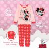 imageDisney Girls Minnie Mouse 2Piece Cotton Matching Pajamas Set SnugFit Soft amp Cute for KidsSweetest Helper