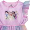 imageDisney Girls Princess Dress Nightgown Fantasy Gown Soft amp Cute Pajamas for KidsPrincess Party