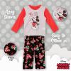 imageDisney Men Mickey Mouse 2Piece LooseFit Pajamas SetFammickey Candy Cane