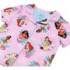 imageDisney Minnie Mouse Girls 2Piece Loosefit Button Down Matching Pajama Set Soft amp Cute for KidsRoyal Vacation