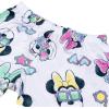 imageDisney Minnie Mouse Girls 2Piece Loosefit Button Down Matching Pajama Set Soft amp Cute for KidsSunshine Minnie