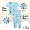 imageDisney Unisex Kids 2piece Snugfit Cotton Holiday Matching Pajama Set Soft amp Cute for KidsFun Easter