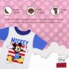 imageDisney Unisex Kids 2piece Snugfit Cotton Holiday Matching Pajama Set Soft amp Cute for KidsMickey America