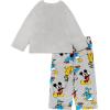 imageDisney boys 2piece Loosefit Pajama Set Soft amp Cute for KidsMickey  Friends