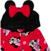 imageDisney girls Hooded Blanket Sleeper Comfortable Pajamas Soft amp Cute for KidsDots and Bows