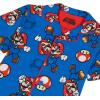 imageNintendo boys 2piece Loosefit Button Down Matching Pajama Set Soft amp Cute for KidsMario Party Pals