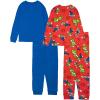 imageNintendo boys 4piece Snugfit Cotton Pajama Set Soft amp Cute for KidsRun Fast Ok1