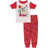 imageDisney Girls Minnie Mouse 2Piece Cotton Matching Pajamas Set SnugFit Soft amp Cute for KidsHey Birthday