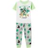 imageDisney Girls Minnie Mouse 2Piece Cotton Matching Pajamas Set SnugFit Soft amp Cute for KidsLucky Friends