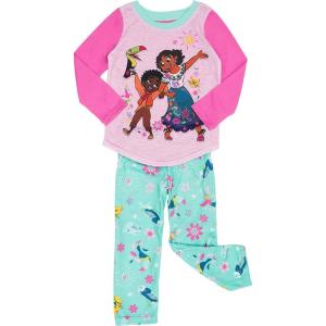 imageDisney Girls Dress Nightgown ShortSleeve Fantasy Gown Soft amp Cute Pajamas for KidsPink Long Sleeve