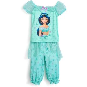 imageDisney Girls Princess Dress Nightgown Fantasy Gown Soft amp Cute Pajamas for KidsLove Jasmine 2