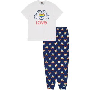 imageDisney Womens 2piece Pajama Set Matching Family Holiday Pajamas Soft amp ComfortableFamlove Mickey