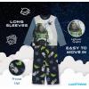 imageDisney Boys 2Piece Loosefit Pajama Set Matching Shirts amp Pants Soft amp Cute for KidsBuzz Space