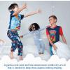imageDisney Boys 2Piece Loosefit Pajama Set Matching Shirts amp Pants Soft amp Cute for KidsSpace Hero