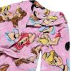 imageDisney Girls 3piece Bathrobe amp Loosefit Pajama Set Soft amp Cute for KidsPrincess Crowns