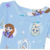 imageDisney Girls 4piece Snugfit Cotton Pajama Set Soft amp Cute for KidsFrozen